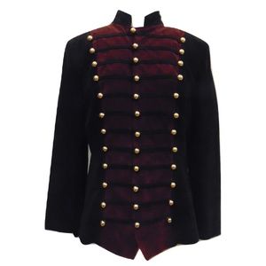 Vintage Erez Levy military look suede jacket Sz 8